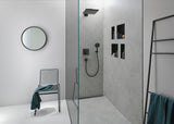 Hansgrohe FixFit Square Schlauchanschluss mit Rückflussverhinderer, chrom