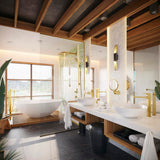HANSGROHE Metropol Einhebel-Wannenmischer bodenstehend DN15 Chrom mit Stabhandbrause