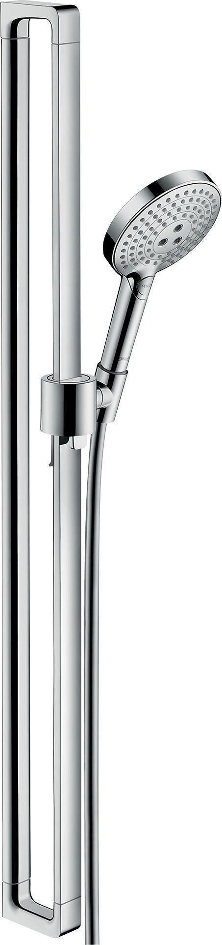 AXOR CITTERIO E Brauseset mit 120 3jet Handbrause und Brausestange in Chrom