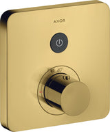 AXOR ShowerSelect Soft Thermostatbatterie für 1 Verbraucher – Unterputz, Chrom, Select-Button