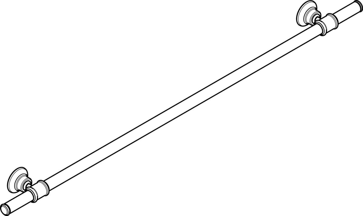 AXOR MONTREUX Badetuchhalter Wandmontage 800 mm gebürstet von Hansgrohe