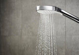 HANSGROHE Handbrause Croma Select E Vario 110 mm weiß/chrom – 3 Strahlarten mit Select-Taste