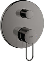 ohne Umsteller / polished black chrome / keine Angabe