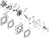 HANSGROHE DuoTurn E Unterputz-Mischer 2 Verbraucher Chrom – Thermostat & Umsteller
