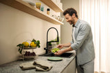 HANSGROHE Talis Select M54 PowderSpray Spültischmischer mattschwarz – ComfortZone 210, 3jet, Movaflex