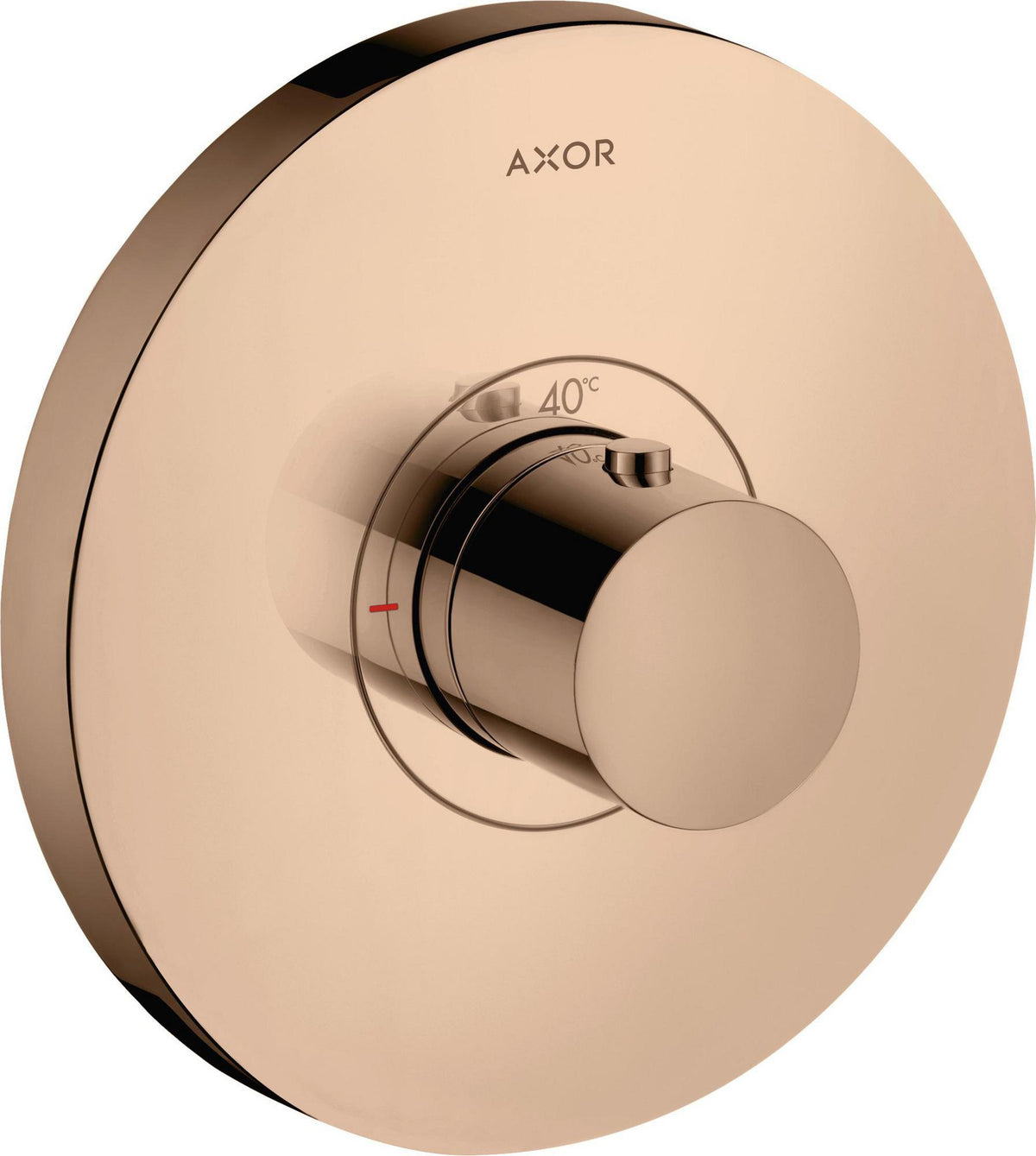 AXOR ShowerSelect Round Highflow Thermostat Unterputz Chrom – 1 Verbraucher, 59 l/min