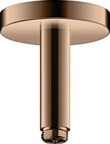 AXOR Deckenanschluss ShowerSolutions 100 mm Chrom – Für Duschkopf, Messing
