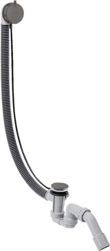 AXOR FLEXAPLUS S Ab-/Überlaufgarnitur mit Fertigset – polished gold optic für Sonderwannen