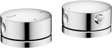 AXOR One 2-Loch Wannenrandarmatur mit Thermostat, chrom – Hansgrohe