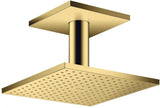 AXOR Kopfbrause 250/250 1jet PowderRain Deckenmontage Chrom – Hansgrohe