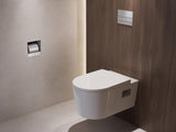 HANSGROHE XtraStoris Original WC-Papierhalter 150x150x140mm mattweiß – rahmenloses Design