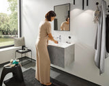 HANSGROHE Finoris Einhebel-Waschtischmischer 110 mit Zugstangen-Ablaufgarnitur, chrom