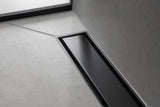 HANSGROHE RainDrain Match Duschrinne 600 mm mattschwarz höhenverstellbar