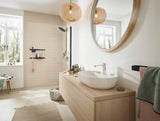 Hansgrohe WallStoris Becher 126 mm mattschwarz – Wand-Accessoire mit Trennwand