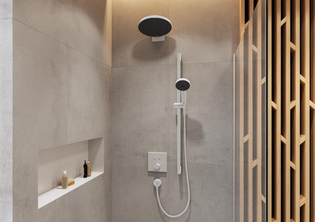 HANSGROHE Pulsify S Kopfbrause 260 mm – PowderRain Strahl, chrom, wand- oder deckenmontierbar