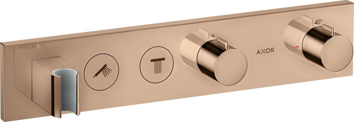 AXOR ShowerSolutions Thermostatmodul 460/90 Chrom – 2 Verbraucher, Select-Button