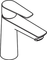 HANSGROHE Talis E Einhebel-Waschtischmischer 110 mit Ablaufgarnitur, chrom – ComfortZone, 5 l/min