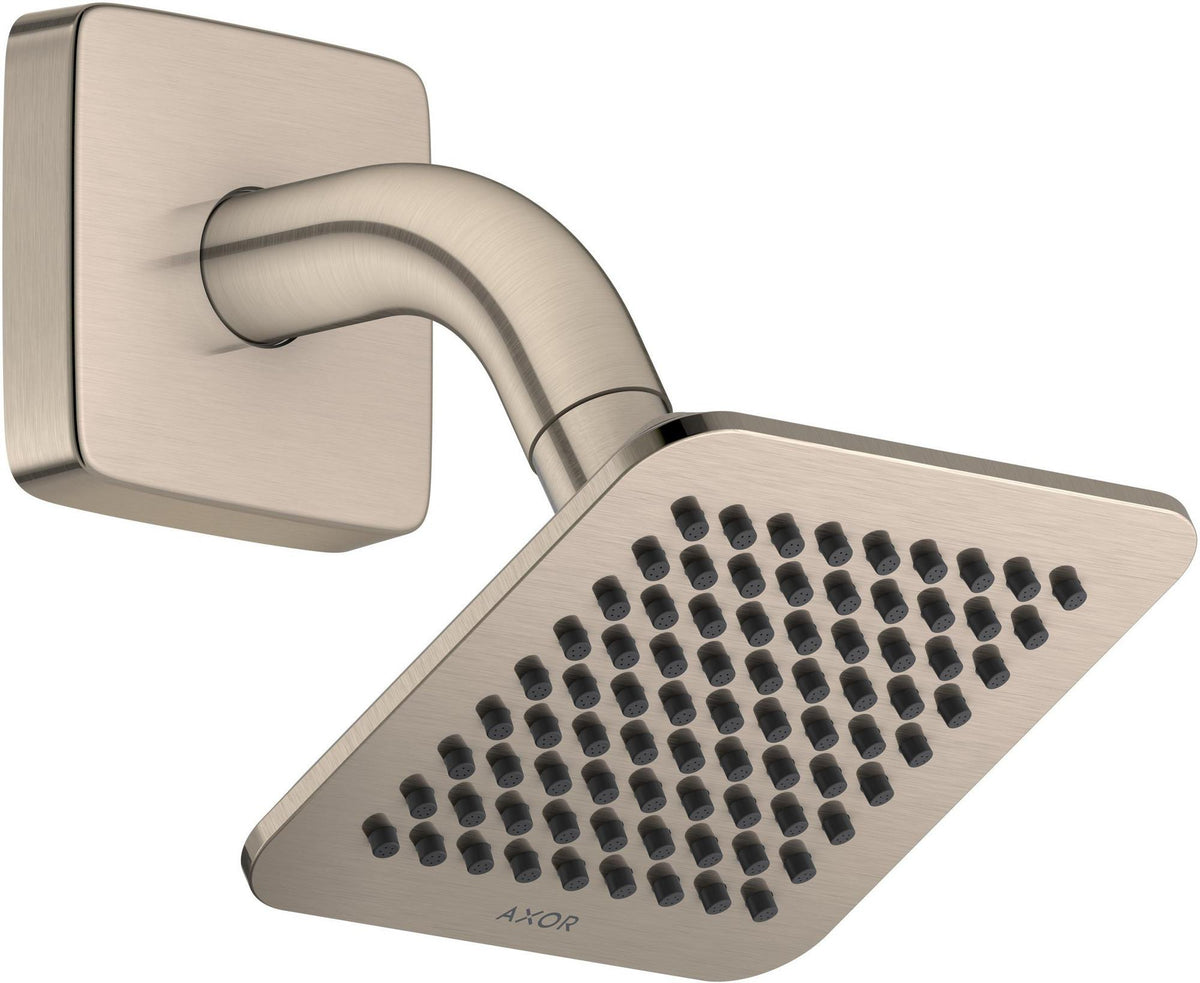 AXOR Citterio C Kopfbrause 120x120 mm 1jet mit Brausearm – PowderRain Strahl