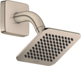 AXOR Citterio C Kopfbrause 120x120 mm 1jet mit Brausearm – PowderRain Strahl
