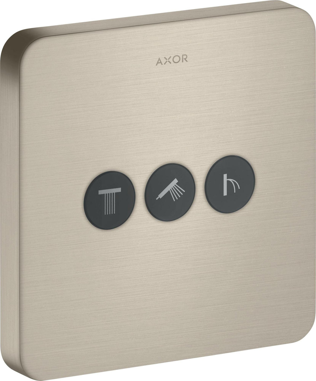 AXOR ShowerSelect Soft Ventil für 3 Verbraucher – Unterputz-Einbauteil in Chrom