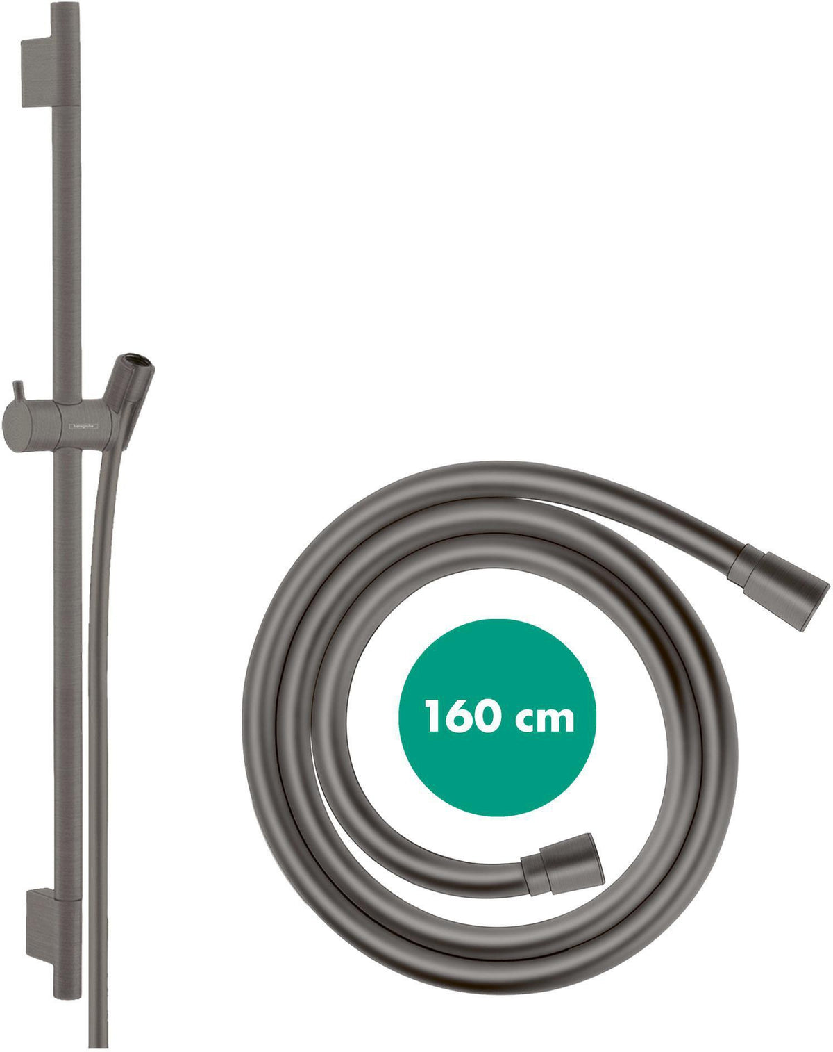 HANSGROHE Unica'S Puro Brausestange 900 mm mit Brauseschlauch 1600 mm Chrom