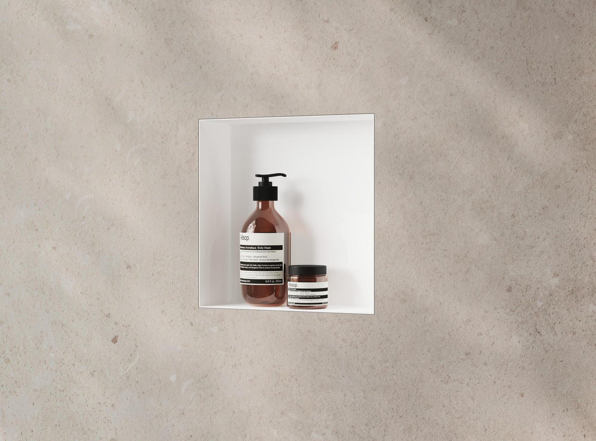 HANSGROHE XtraStoris Minimalistic Wandnische rahmenlos mattschwarz 300x150x100 mm