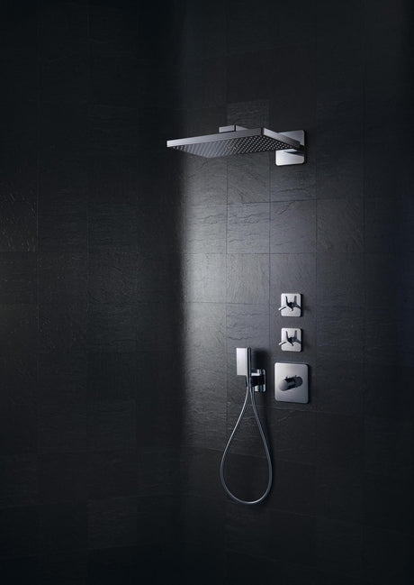AXOR ShowerSolutions Kopfbrause 460/300 1jet Chrom – Regenbrause mit Brausearm