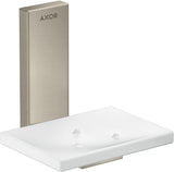 AXOR UNIVERSAL Seifenschale polished gold optic – Wandmontage, Glasablage, verdeckte Befestigung