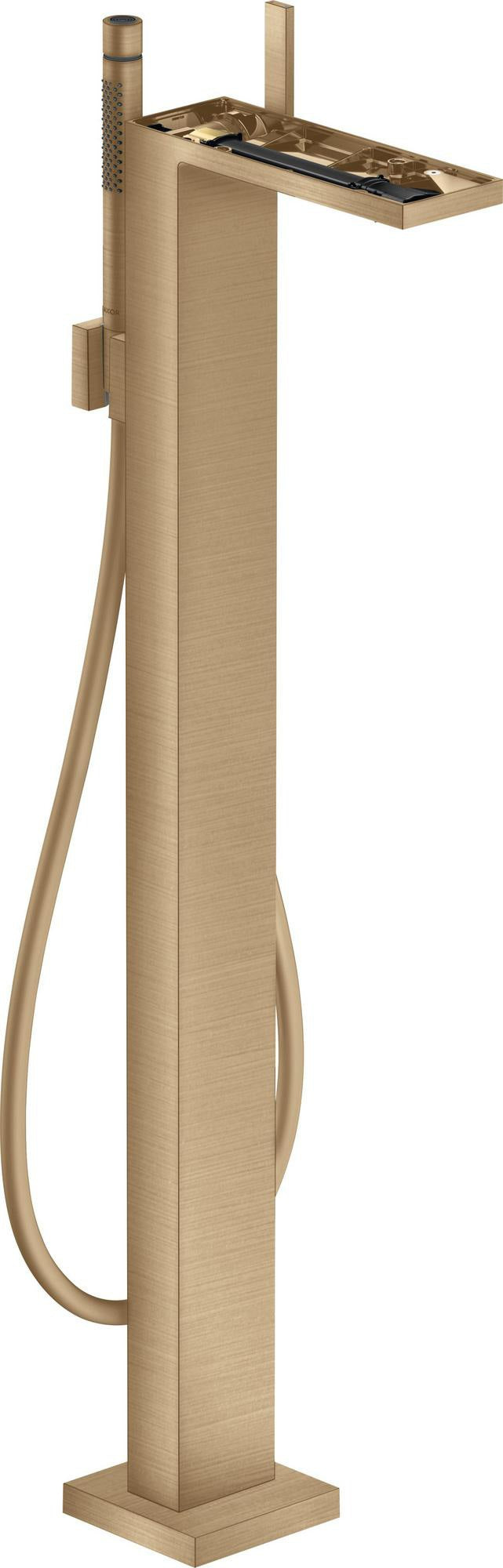 AXOR MYEDITION Einhebel-Wannenmischer bodenstehend ohne Platte polished gold optic von Hansgrohe
