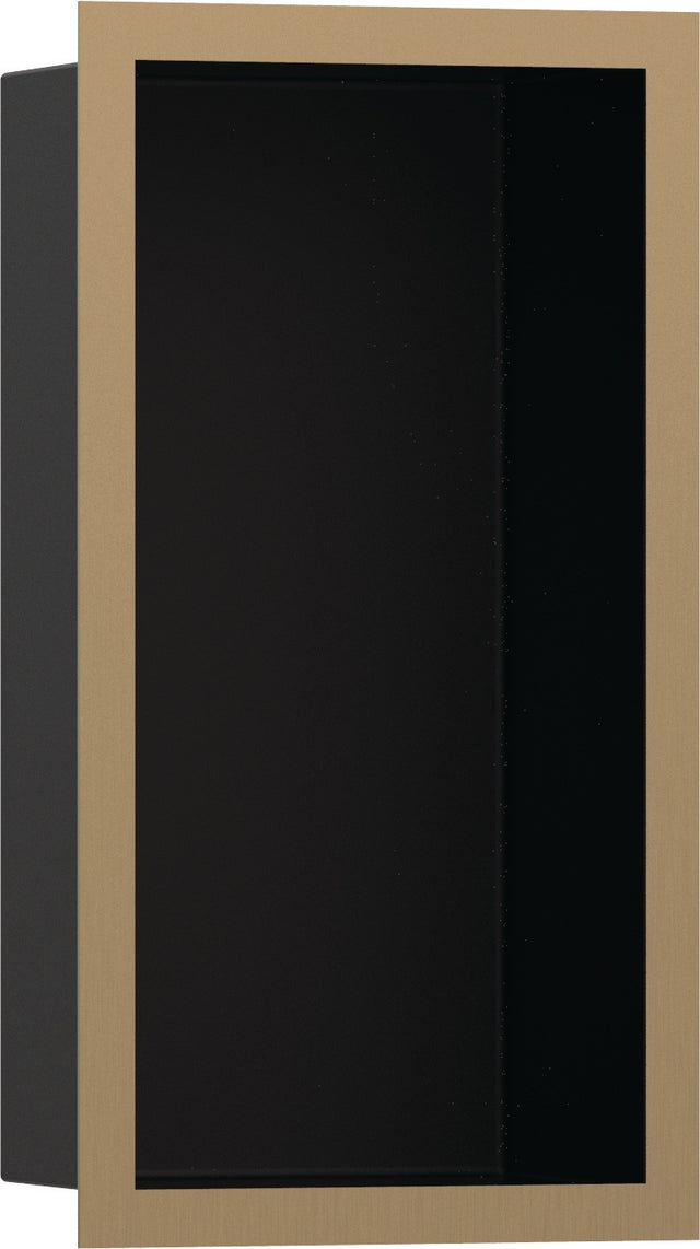 HANSGROHE XtraStoris Individual Wandnische 300x150x100 mm brushed bronze Designrahmen