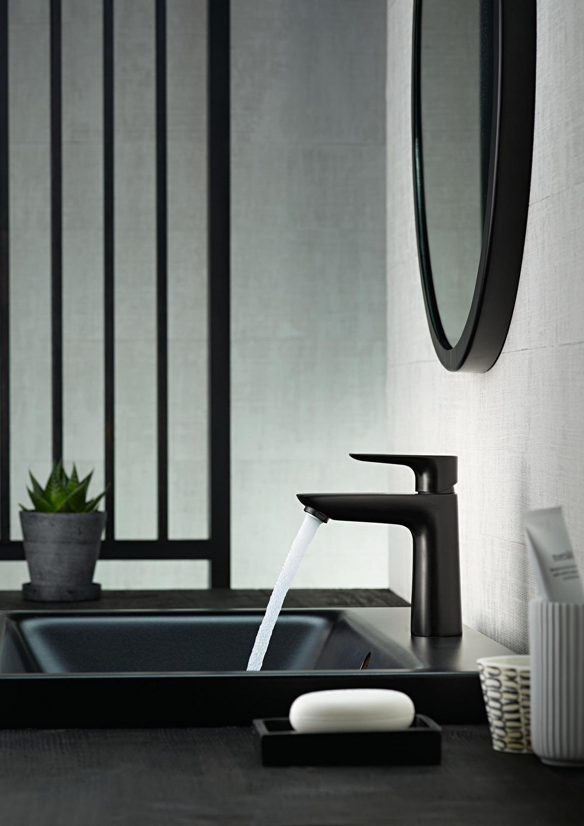 HANSGROHE Talis E Einhebel-Waschtischmischer 110 CoolStart mit Ablaufgarnitur, chrom