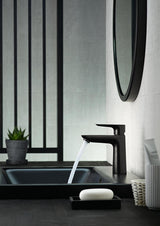 HANSGROHE Talis E Einhebel-Waschtischmischer 110 mit Ablaufgarnitur, chrom – ComfortZone, 5 l/min