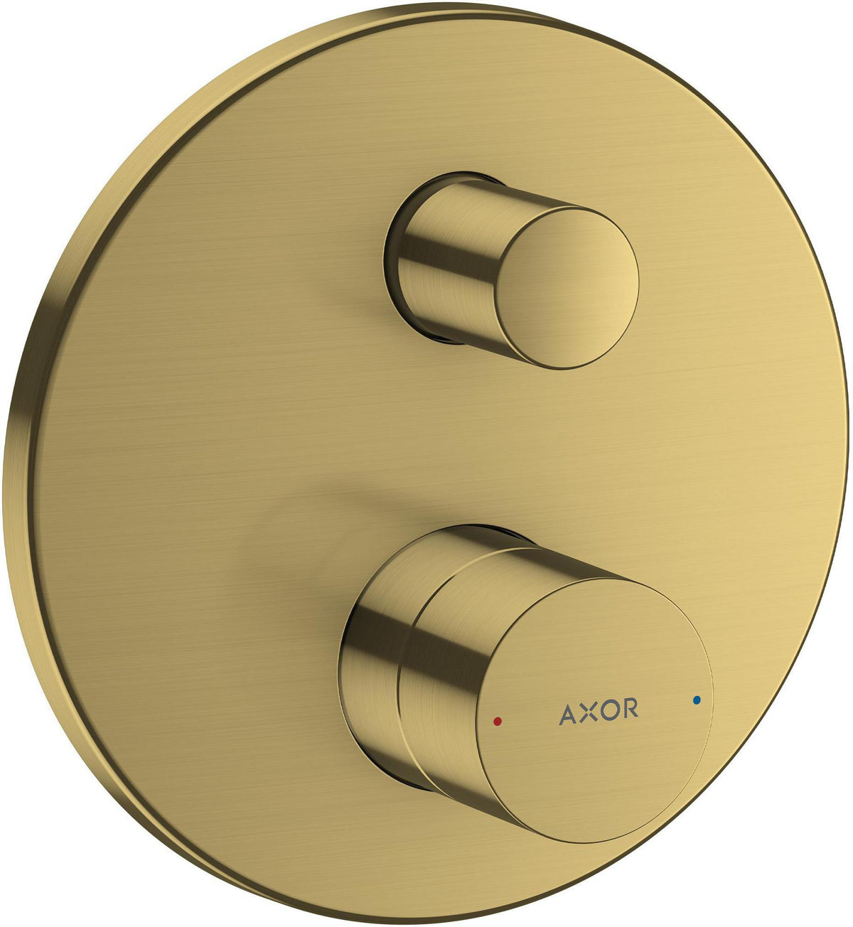 AXOR UNO Wannenmischer Aufputz Chrom – Einhebelmischer mit Umsteller und Keramikmischsystem