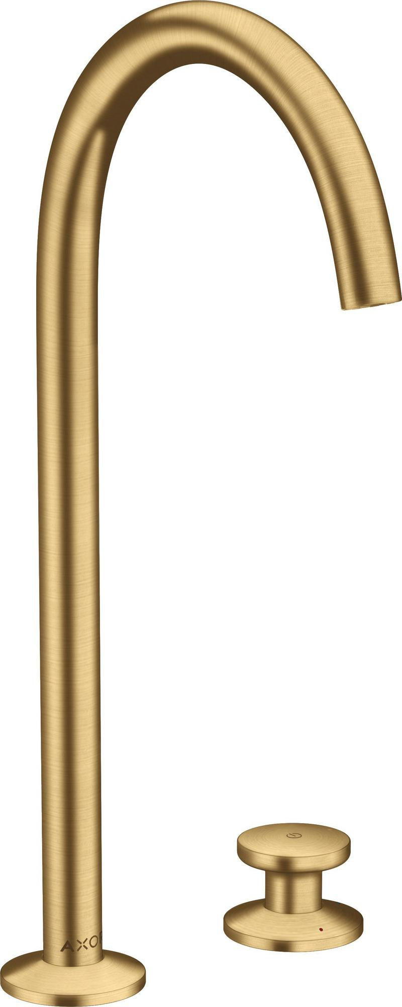 AXOR ONE Select 260 2-Loch-Waschtischmischer mit Push-Open Ablaufgarnitur, chrom