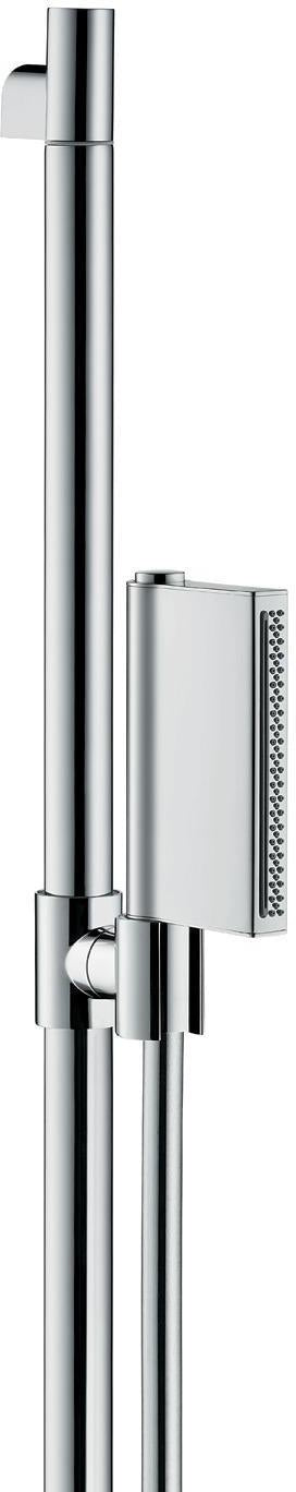 AXOR One Brauseset 2jet Chrom mit Handbrause, Brausestange und Brauseschlauch
