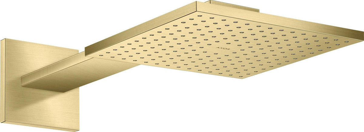 AXOR Kopfbrause 250/250 1jet Chrom mit Brausearm – PowderRain Strahl für Wandmontage