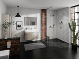 Hansgrohe Rainfinity Porter 500 Schlauchanschluss chrom mit Ablage L und Brausehalter