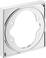 Hansgrohe Verlängerungsrosette ShowerSelect chrom – 22 mm Verlängerung, 157 mm Durchmesser