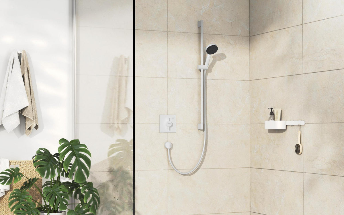 HANSGROHE DuoTurn E Unterputz-Mischer 1 Verbraucher chrom – Thermostatische Temperaturregelung