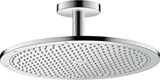 Hansgrohe Kopfbrause ShowerSolutions 350 1jet Chrom – PowderRain 350 mm Deckenmontage
