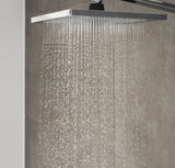 HANSGROHE Showerpipe CROMETTA E 240 Chrom mit Thermostat Ecostat 1001 CL – Duschsystem