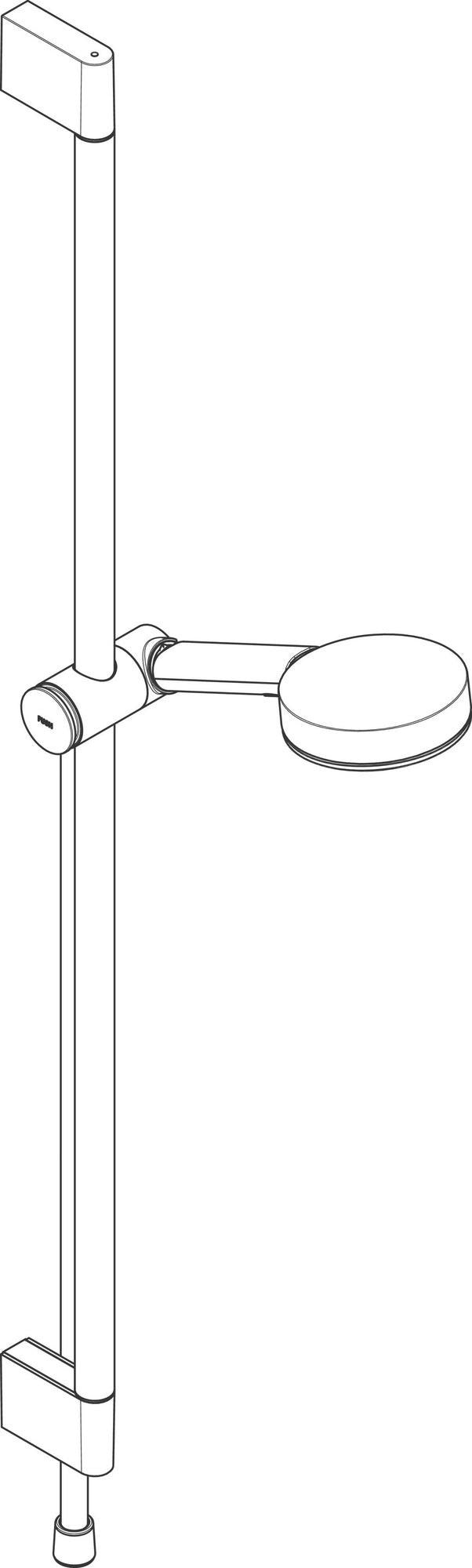 Hansgrohe PULSIFY SELECT 105 3jet Relaxation Brauseset mit Brausestange 650 mm Chrom