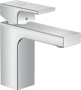Hansgrohe Vernis Shape 100 Einhebel-Waschtischmischer mit Push-Open Ablaufgarnitur, chrom