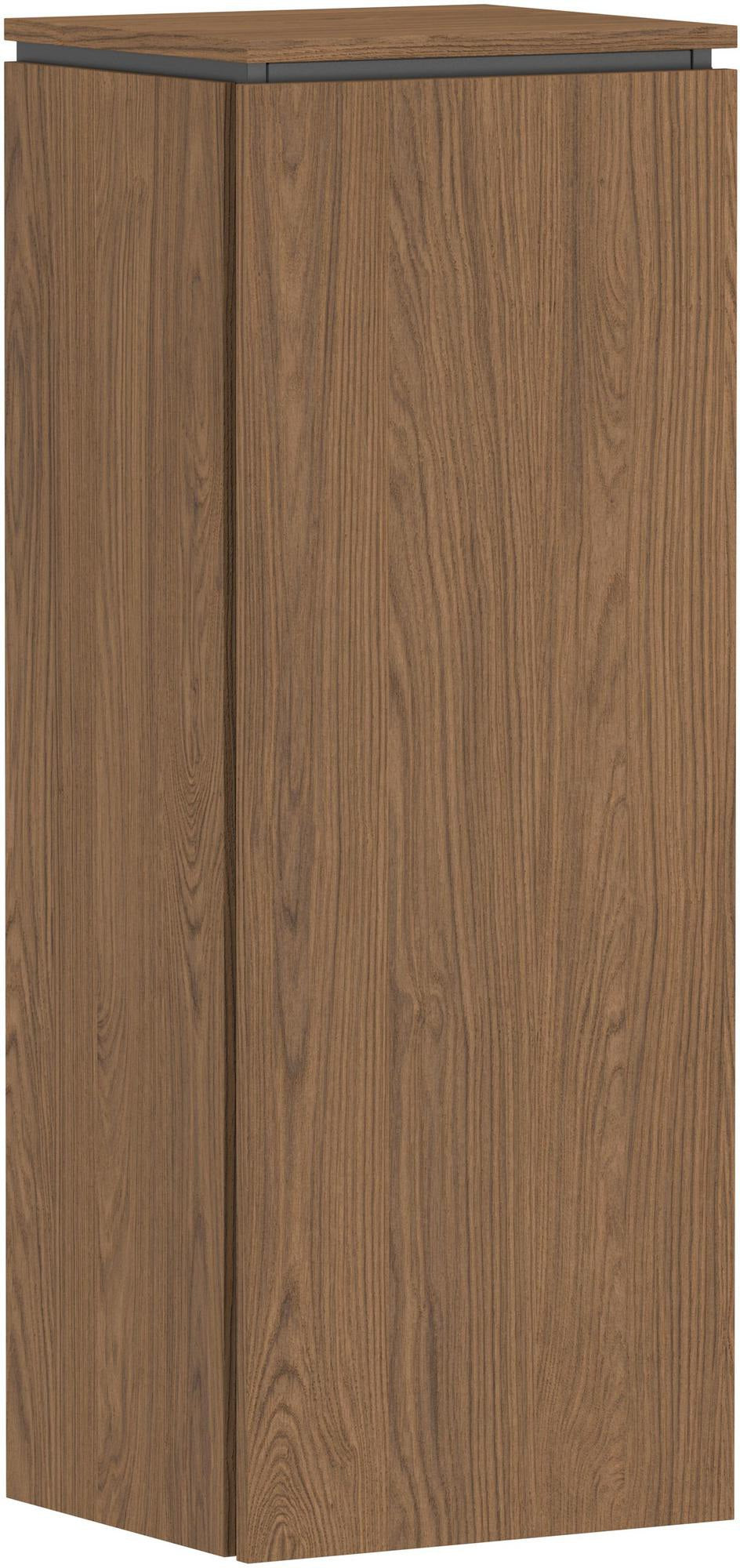 HANSGROHE Xilesa E Halbhochschrank 400x350 mm, Türanschlag links, SoftClose, 2 Glasfachböden