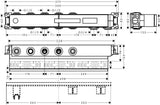 AXOR Grundset für Thermostatmodul Select – 2 Verbraucher, DN15/DN20, schallentkoppelt