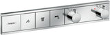 HANSGROHE RainSelect Thermostat Unterputz Fertigset für 3 Verbraucher, verchromt