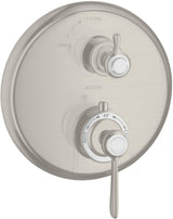 AXOR MONTREUX Thermostat Unterputz mit Abstellventil und Hebelgriff Chrom