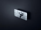 AXOR One Thermostatmodul für 3 Verbraucher – Chrom, Select-Tasten, Eco-Funktion