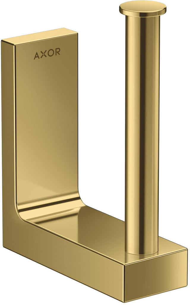 AXOR Universal Toilettenpapierhalter polished gold optic – Wandmontage, verdeckte Befestigung
