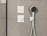 HANSGROHE ShowerSelect Comfort Q Thermostat chrom – 1 Verbraucher, Select-Taste, Mengensteuerung